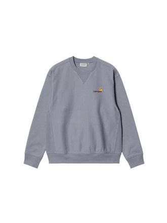 Carhartt Work in Progress Blue Crew Neck Sweatshirt