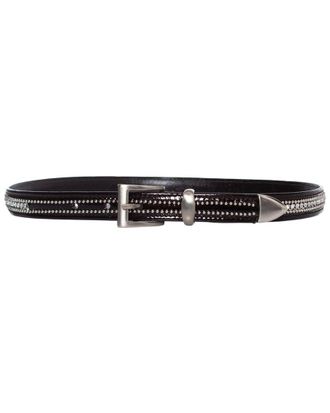 Versace Patent Belt With Rhinestones (Authentic Pre-Loved)