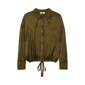 Twinset Donna, Camicette, Verde, M, new