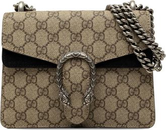 Gucci Pre-owned Gucci Small GG Supreme Dionysus Crossbody Ladies MXR07F904EWA12IE