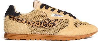 Autry Windspin Suede Animalier Running Sneakers