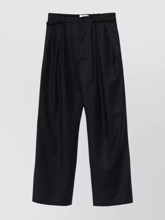 Barena wide leg pleated trousers design