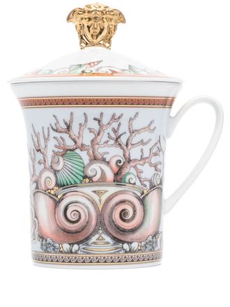 Versace x Rosenthal Les &Eacute;toiles de la Mer mok - Blauw