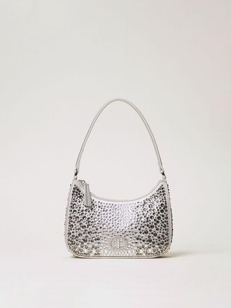 Twinset Borsa hobo con strass Twinset