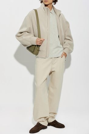 Jacquemus Wool Jacket Losange, Mens, Beige