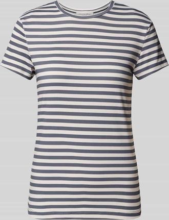 Christian Berg T-Shirt mit Rundhalsausschnitt in Dunkelgrau, Größe 36