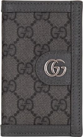 Gucci Portefeuilles & Kaarthouders - Heren - Portefeuilles - Grijs - ONE Size - Leer - Accessoires