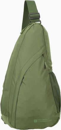 Mountain Warehouse Mens Mountain Warehouse Classic 8L Sling Backpack - Green - Size: ONE size