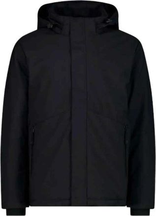 F.lli Campagnolo Jacket Snaps Hood - Heren - Ski Jassen - Zwart - 3XL - Polyester - Fitness