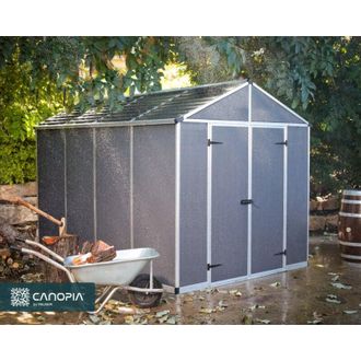 Palram Palram-canopia - Canopia Rubicon Caseta De Jardin Ultra Durable Para Exteriores 303x237x235 Cm