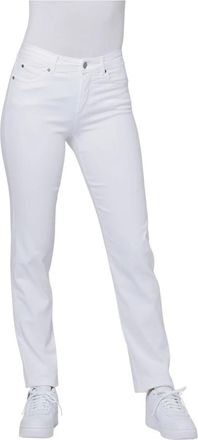 C.Ro Magic Fit Regular Broek Wit - Dames - Slim Fit Broeken - Wit - S - Katoen - Broeken