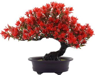 OEM &Aacute;rbol Bons&aacute;i Artificial, Planta Falsa En Maceta Para Decoraci&oacute;n - Plantas Artificiales Para El Hogar - Bons&aacute;i De Pino De 32 Cm - &Aacute;rbol Artificial Con 