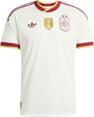 adidas Spain26 Away Authentic Winners Jersey Asia Sizing Off White KF4412
