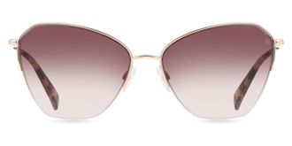 Rag & Bone RNB1070/G/S AU2/3X Womens Sunglasses Rose-Gold Size 58