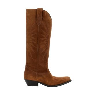 Golden Goose Cowboy Boots, female, Brown, Size: 6 US Wish Star Boots