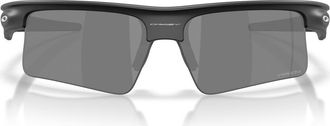 Oakley Bisphaera Speed 68mm Prizm Oversize Rectangular Sunglasses in Matte Black /Prizm Black at Nordstrom