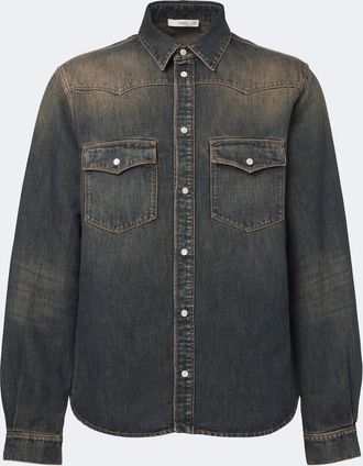 Fendi Faded denim shirt