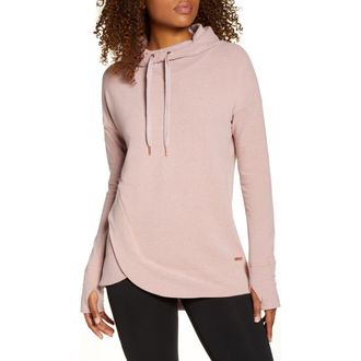 Sweaty Betty Escape Luxe Hoodie in Velvet Rose at Nordstrom, Size X-Large