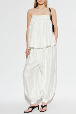 Rotate balloon Trousers, Womens, White