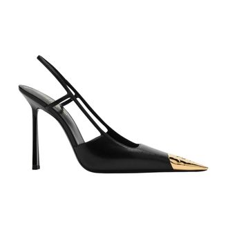 Saint Laurent Schoenen, Dames, Zwart, 40 EU, Leer, Jeanne Pump