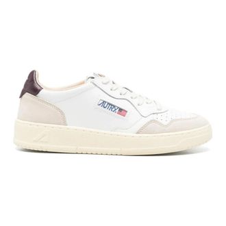 Autry Medalist Low - Heren - Sneakers - Wit - 40 EU - Katoen - Schoenen