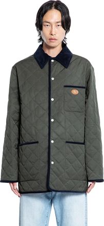 Valentino Quilted Nylon VLogo Jacket