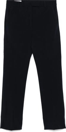 Incotex Black Cropped Cotton Blend Pants