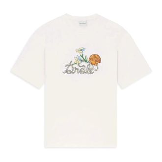 Dr&ocirc;le de Monsieur T-Shirts, male, White, Size: XL Coquillage Print T-Shirt