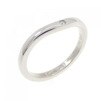 Cartier Platinum 950 Band Ring (Pre-Owned)