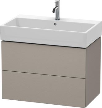 Duravit Mueble Bajo Encimera Duravit L-cube, De Pared, 2 Cajones, 78,4 X 45,9 Cm, Para Vero Air 235080, Color: Terra Mate - Lc627701414
