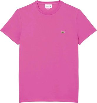 Lacoste Hombre, Camisetas, Rosa, Talla: M