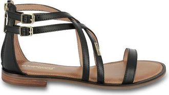Les Tropeziennes platte sandalen in leer Harco