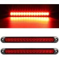 OEM Adatto Per Lntyq Confezione Da 2 Strisce Di Luci Posteriori Per Freni Di Rimorchio, 12-24v 15 Led, Luci Posteriori Impermeabili, Luci Di Guida, Luci D