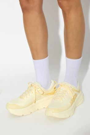 Hoka One One Sports Shoes BONDI 7, Womens, Yellow