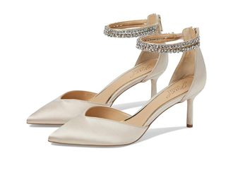 Badgley Mischka Maya Womens Shoes Champagne : 7.5 M, Rubber
