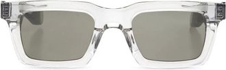 Alexander McQueen Alexander McQueen, Sunglasses, male, Gray, Size: ONE SIZE Rectangular Sunglasses
