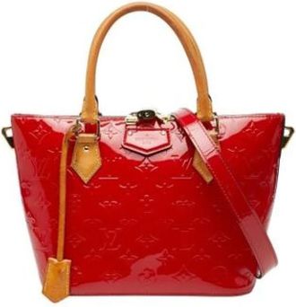 Louis Vuitton Pre-owned Vintage Handtas - Dames - Vintage Handtas - Rood - ONE Size - Leer - Vintage