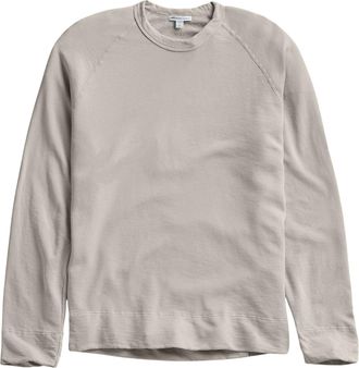 James Perse Overcast Pigment Vintage Terry Sweatshirt