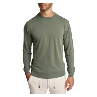 Daniele Fiesoli Maglia girocollo manica lunga - male - Daniele Fiesoli - Round-neck Knitwear - Green - 2XL - Knitwear
