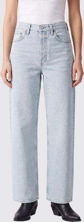 A Gold E Jeans Low Slung in denim di cotone