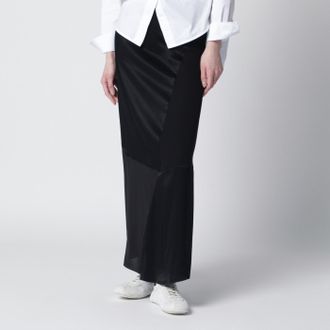 6397 Schwarzer Patchworkrock