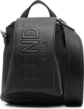 Fendi mini Strike Cher messenger bag - Black