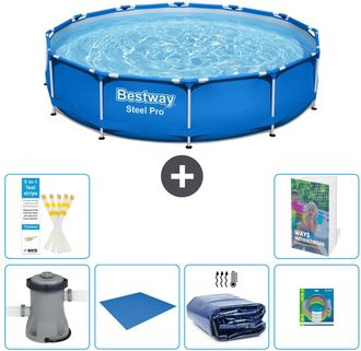 Bestway Piscina Bestway Steel Pro Redonda - 366x76 Cm - 7-piezas S220