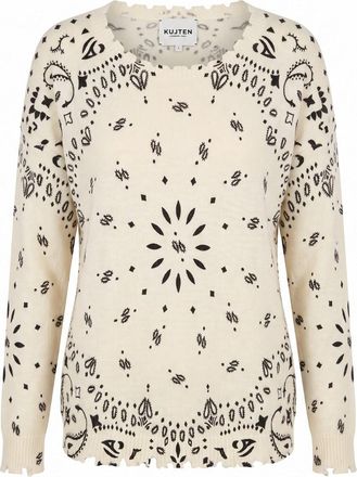 Kujten Mela Bandana Round Neck Sweater