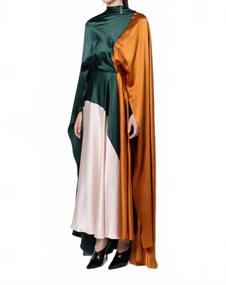 Roksanda Ilincic Andromeda Maxi Dress In Green
