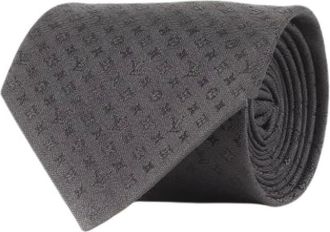 Louis Vuitton Pre-owned Accessories, male, Black, Size: ONE SIZE Pre-owned Cravat