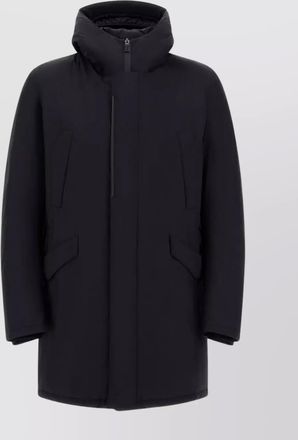 Herno long hooded down parka jacket