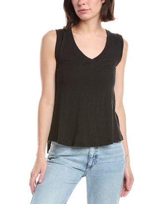 ATM Anthony Thomas Melillo Atm Anthony Thomas Melillo Slub Jersey V-Neck Tank Top