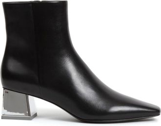 SIMKHAI Ryder leather ankle boots - women - Calf Leather/Nappa Leather/Calf Leather - 37 - Black