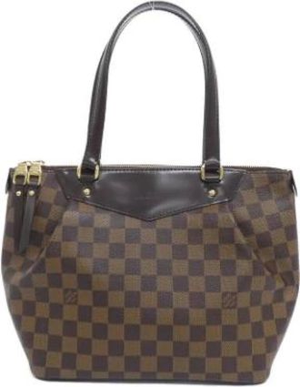 Louis Vuitton Pre-owned Handbags, female, Brown, Size: ONE SIZE Pre-owned Coated Canvas Handbag